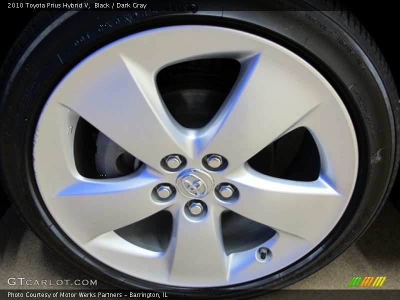 Black / Dark Gray 2010 Toyota Prius Hybrid V