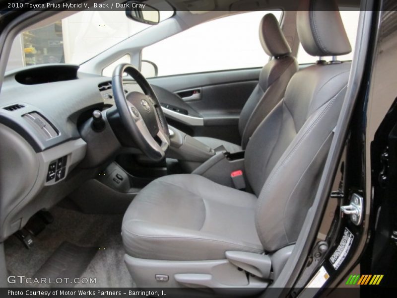 Black / Dark Gray 2010 Toyota Prius Hybrid V
