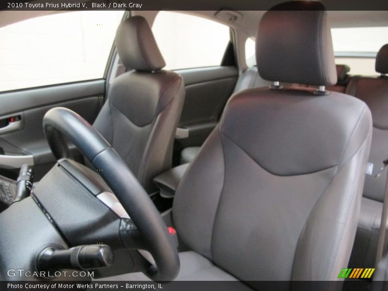 Black / Dark Gray 2010 Toyota Prius Hybrid V