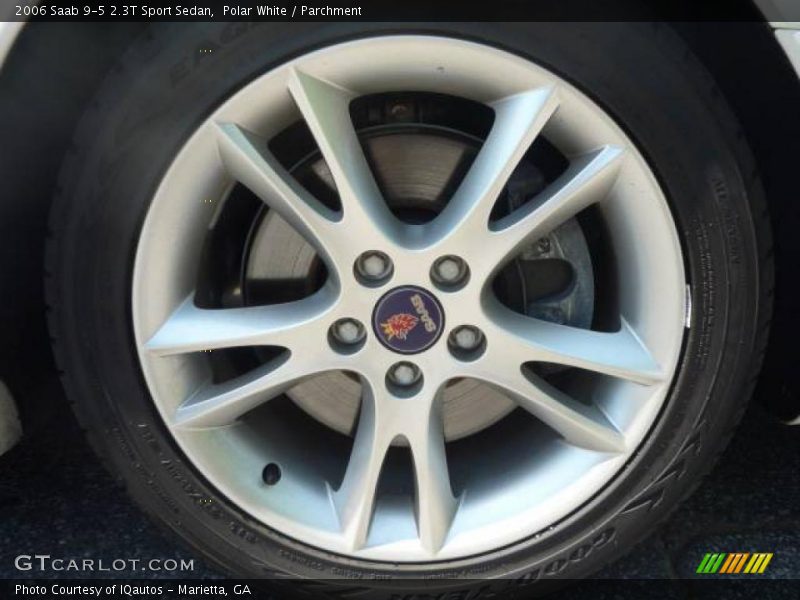 Polar White / Parchment 2006 Saab 9-5 2.3T Sport Sedan
