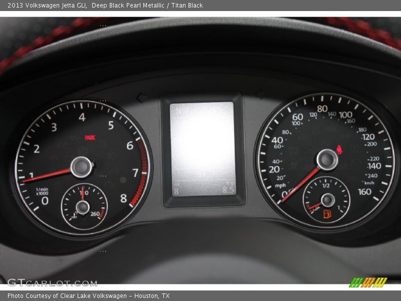 Deep Black Pearl Metallic / Titan Black 2013 Volkswagen Jetta GLI