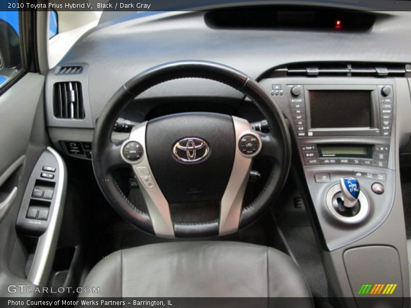 Black / Dark Gray 2010 Toyota Prius Hybrid V