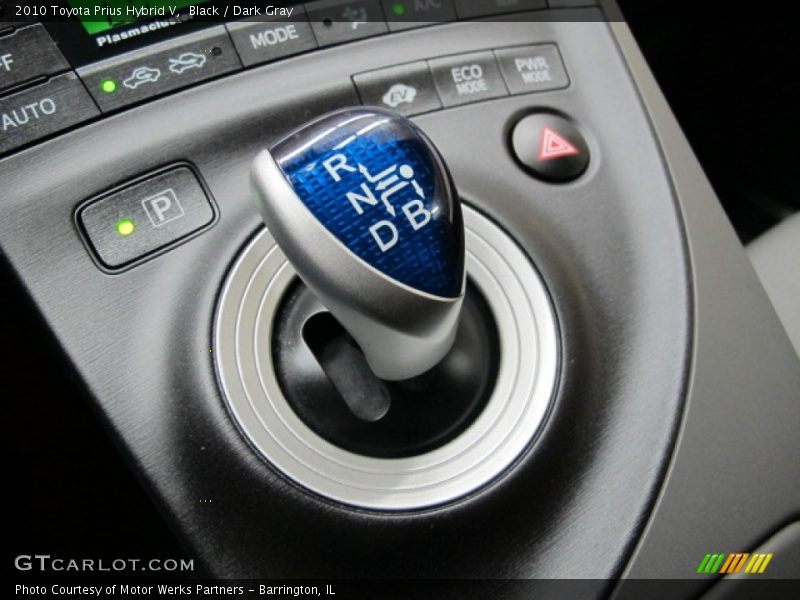 Black / Dark Gray 2010 Toyota Prius Hybrid V