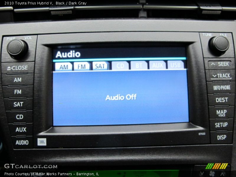 Black / Dark Gray 2010 Toyota Prius Hybrid V