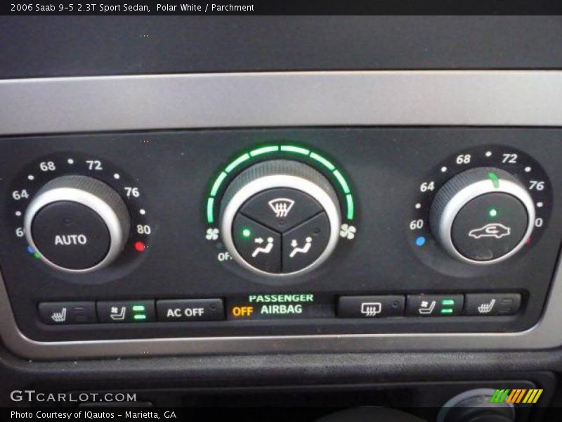 Polar White / Parchment 2006 Saab 9-5 2.3T Sport Sedan
