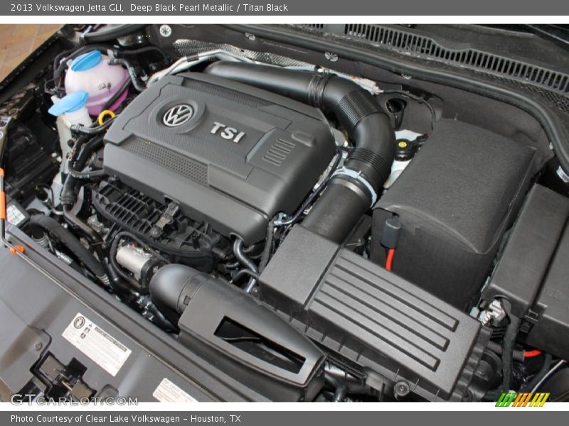 Deep Black Pearl Metallic / Titan Black 2013 Volkswagen Jetta GLI