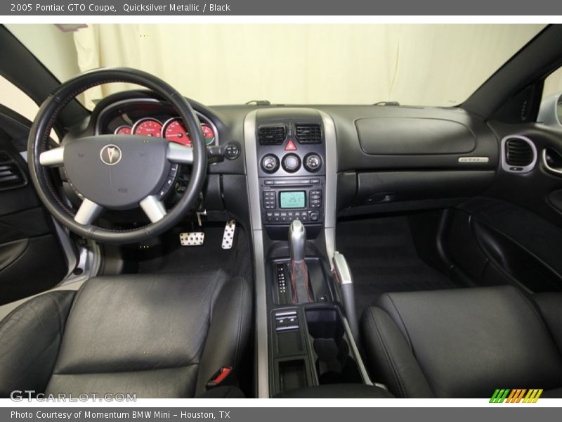 Dashboard of 2005 GTO Coupe