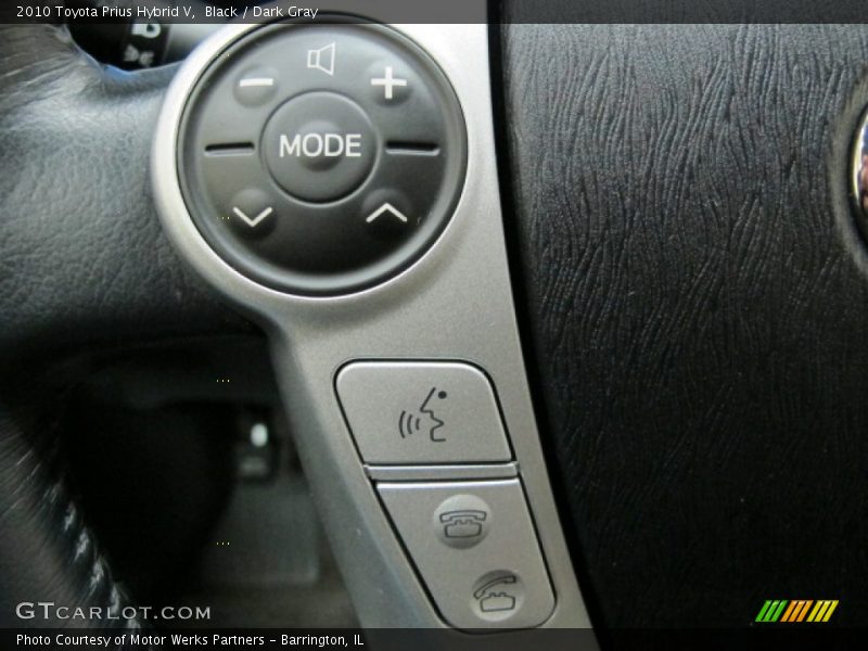 Black / Dark Gray 2010 Toyota Prius Hybrid V
