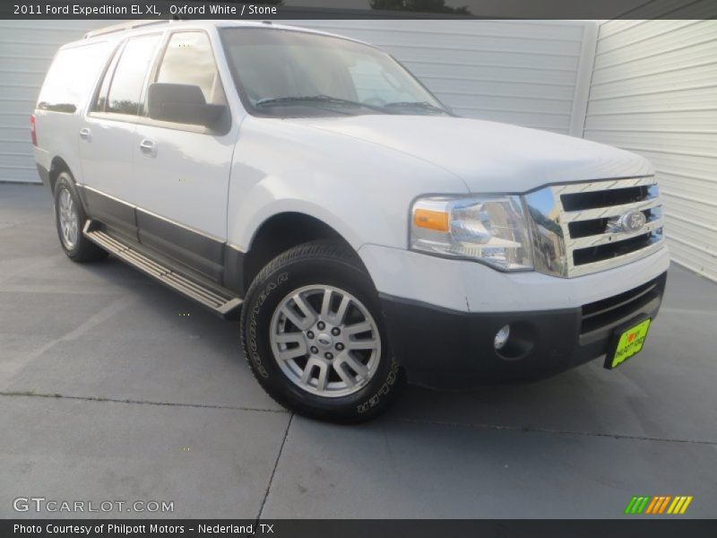 Oxford White / Stone 2011 Ford Expedition EL XL