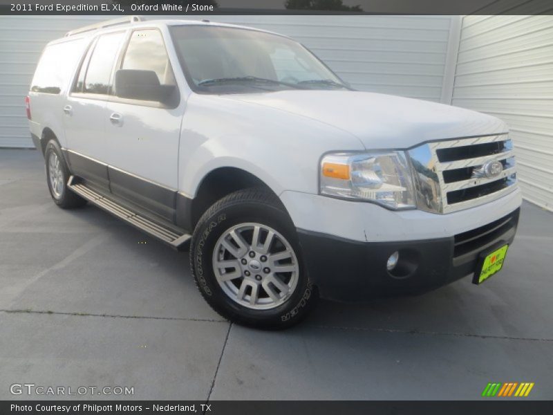 Oxford White / Stone 2011 Ford Expedition EL XL