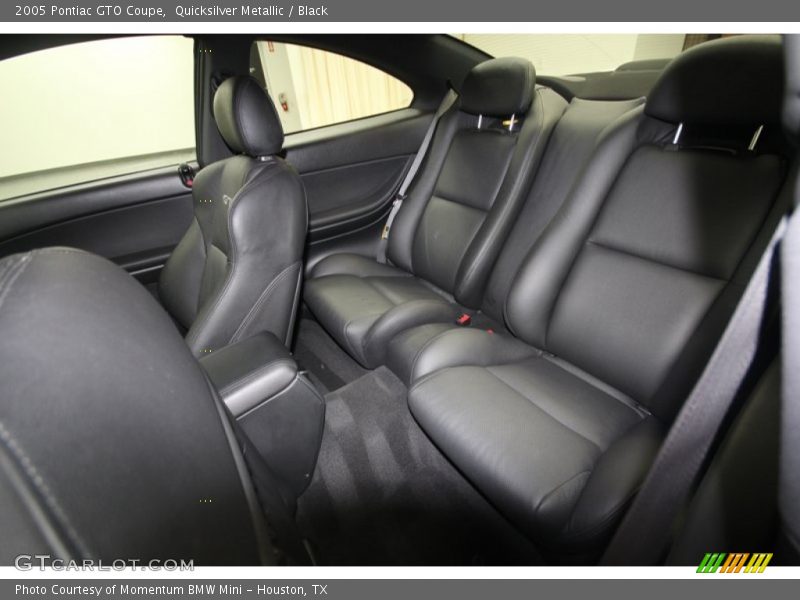 Rear Seat of 2005 GTO Coupe