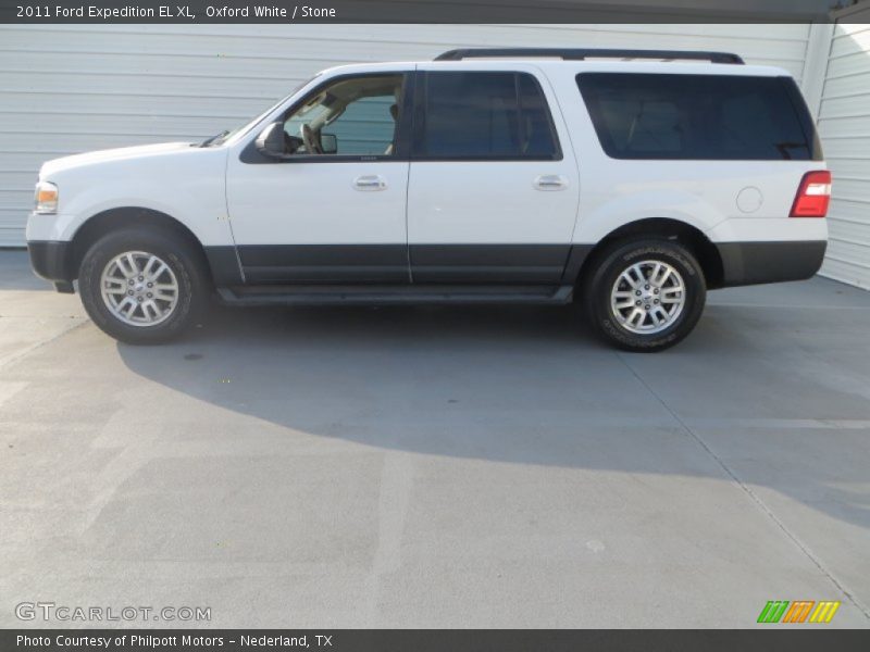 Oxford White / Stone 2011 Ford Expedition EL XL