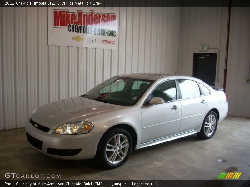 Silver Ice Metallic / Gray 2012 Chevrolet Impala LTZ