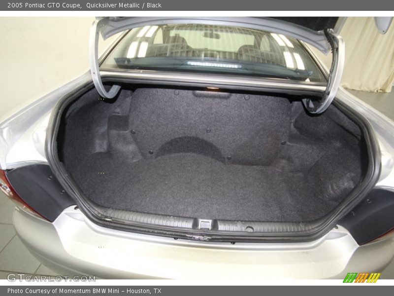  2005 GTO Coupe Trunk