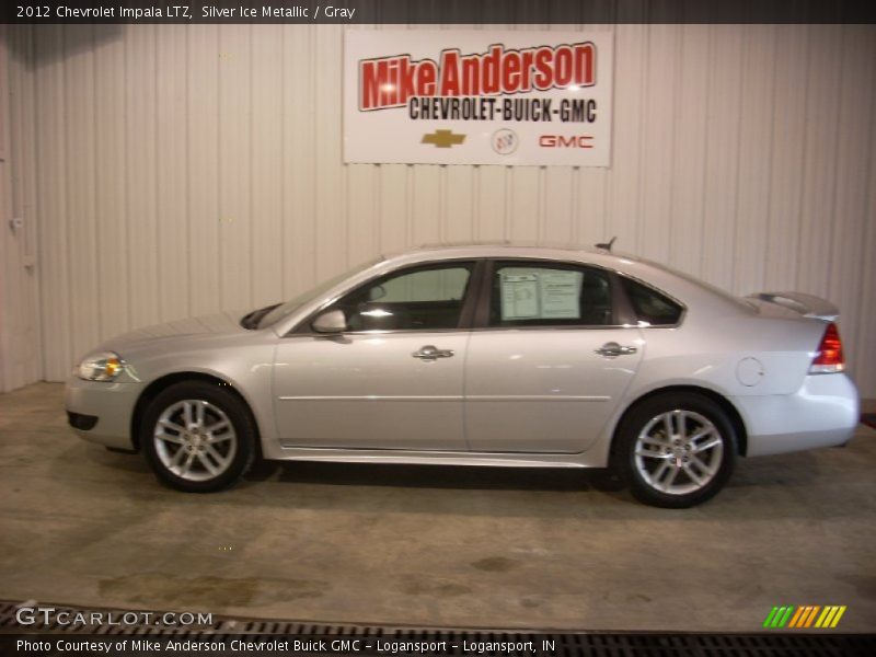 Silver Ice Metallic / Gray 2012 Chevrolet Impala LTZ