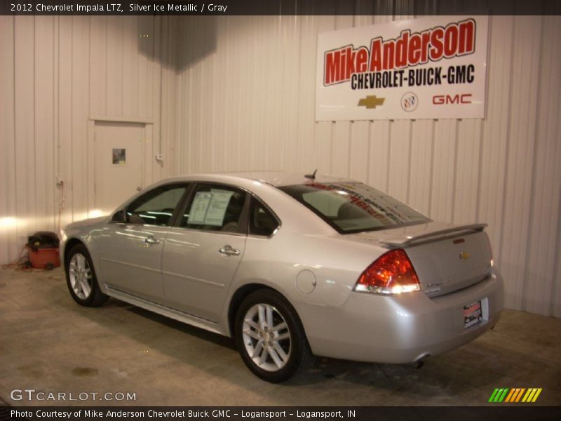 Silver Ice Metallic / Gray 2012 Chevrolet Impala LTZ