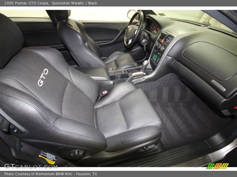 Front Seat of 2005 GTO Coupe