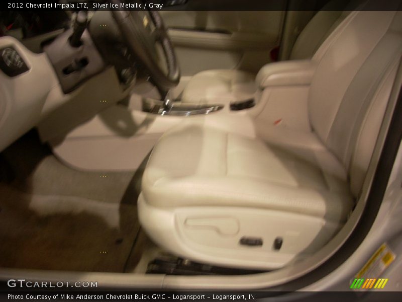 Silver Ice Metallic / Gray 2012 Chevrolet Impala LTZ