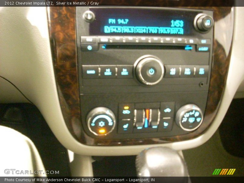 Silver Ice Metallic / Gray 2012 Chevrolet Impala LTZ