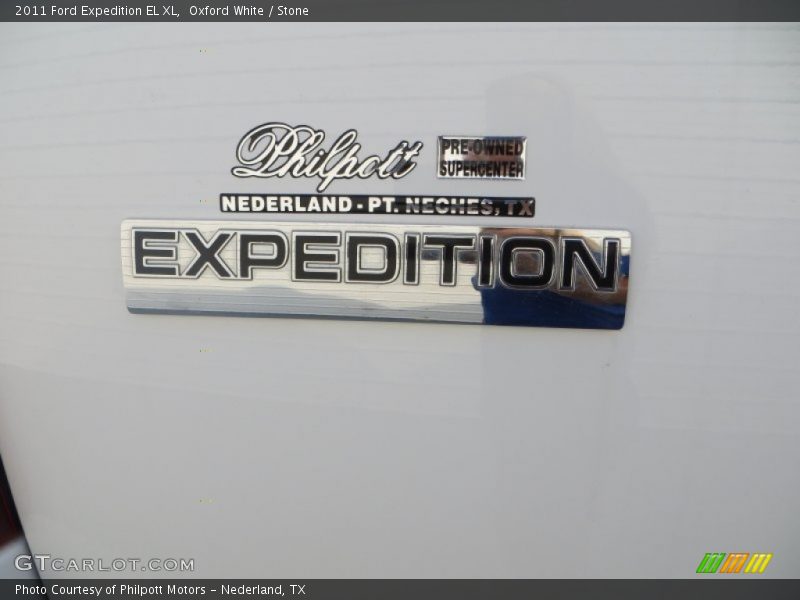 Oxford White / Stone 2011 Ford Expedition EL XL