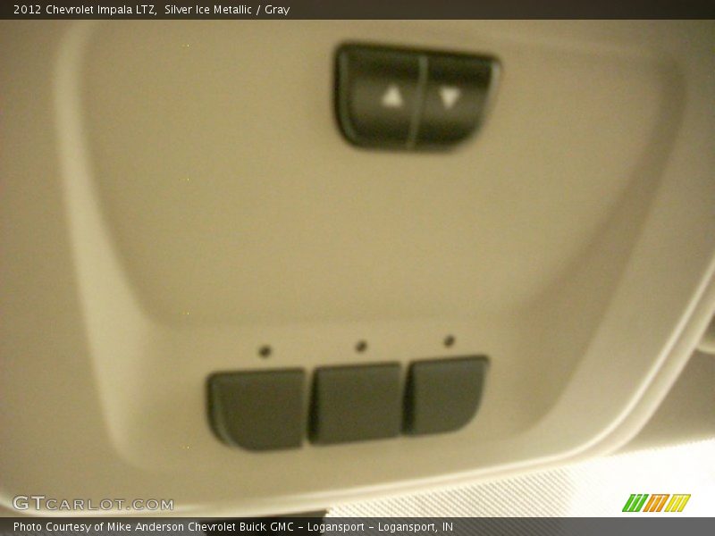 Silver Ice Metallic / Gray 2012 Chevrolet Impala LTZ