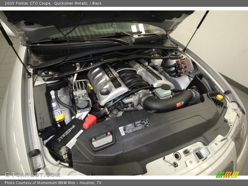  2005 GTO Coupe Engine - 6.0 Liter OHV 16-Valve LS2 V8