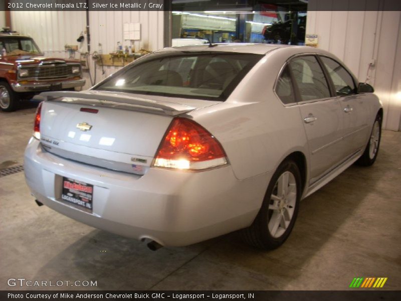 Silver Ice Metallic / Gray 2012 Chevrolet Impala LTZ