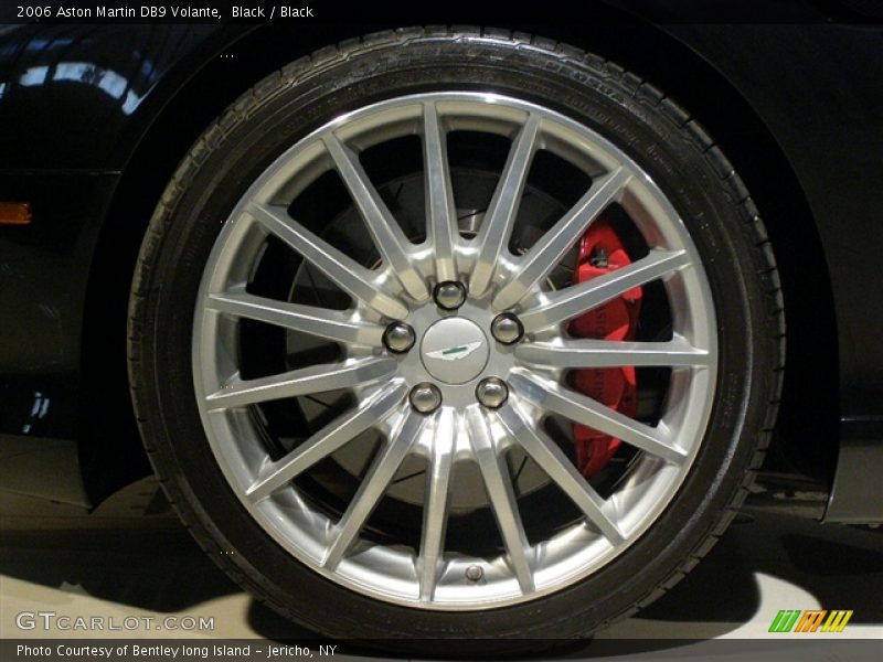 Black / Black 2006 Aston Martin DB9 Volante