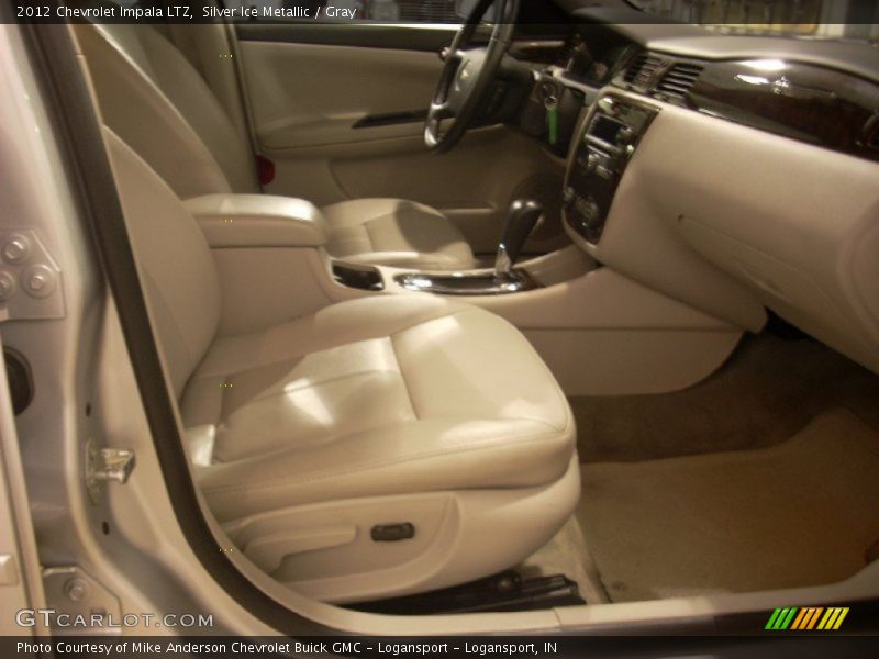 Silver Ice Metallic / Gray 2012 Chevrolet Impala LTZ