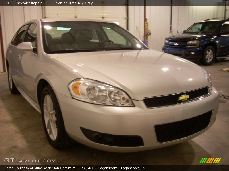 Silver Ice Metallic / Gray 2012 Chevrolet Impala LTZ
