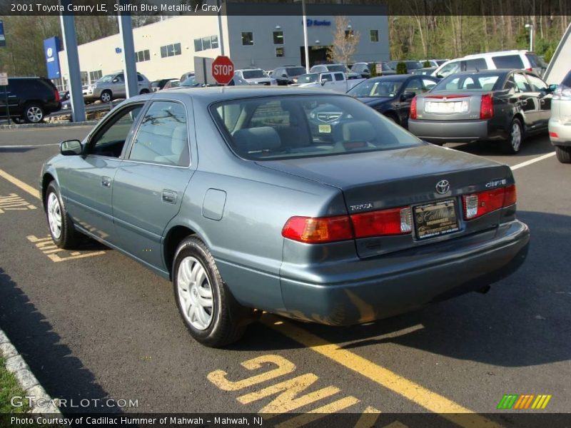 Sailfin Blue Metallic / Gray 2001 Toyota Camry LE