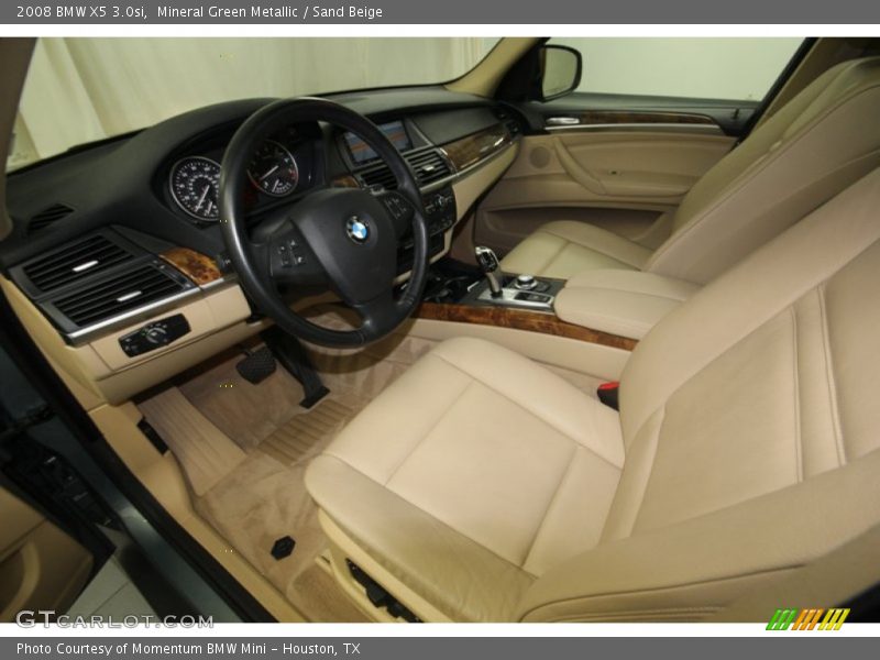 Sand Beige Interior - 2008 X5 3.0si 