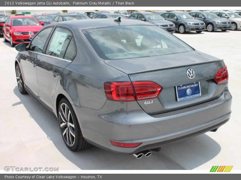 Platinum Gray Metallic / Titan Black 2013 Volkswagen Jetta GLI Autobahn