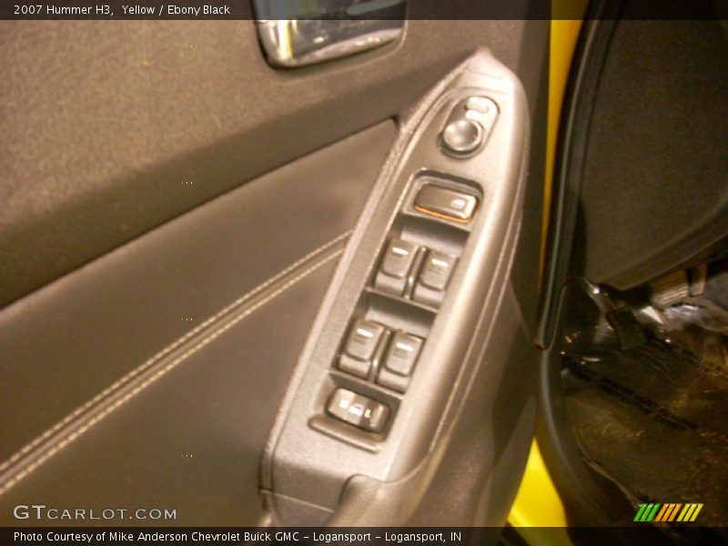 Yellow / Ebony Black 2007 Hummer H3