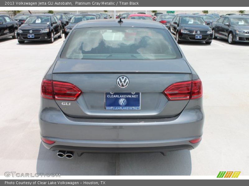 Platinum Gray Metallic / Titan Black 2013 Volkswagen Jetta GLI Autobahn