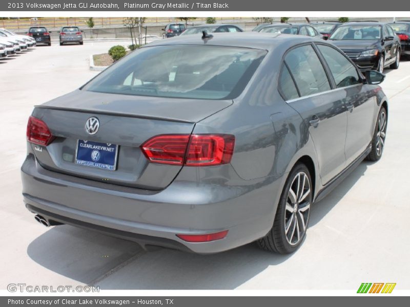 Platinum Gray Metallic / Titan Black 2013 Volkswagen Jetta GLI Autobahn