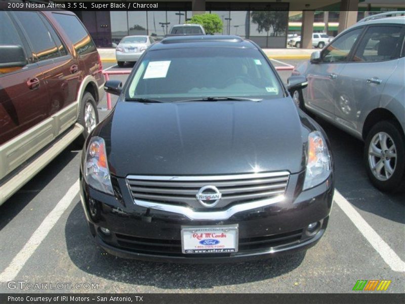 Super Black / Charcoal 2009 Nissan Altima 3.5 SL