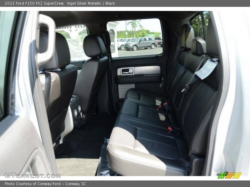 Ingot Silver Metallic / Black 2013 Ford F150 FX2 SuperCrew