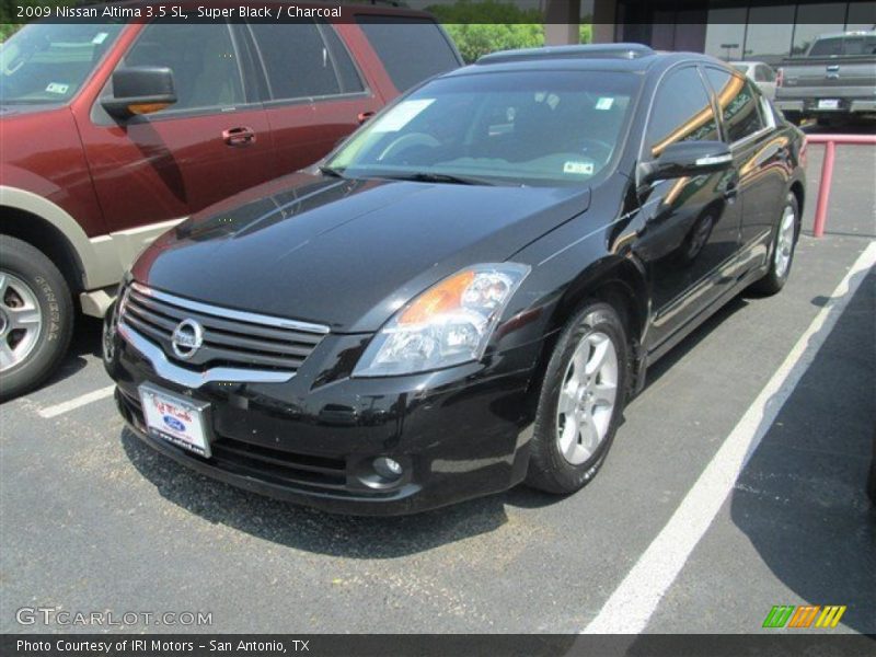 Super Black / Charcoal 2009 Nissan Altima 3.5 SL