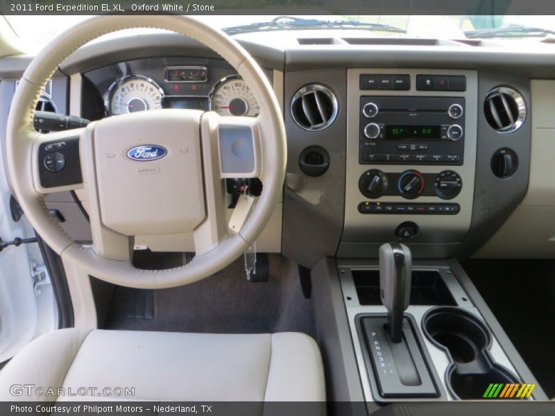 Oxford White / Stone 2011 Ford Expedition EL XL