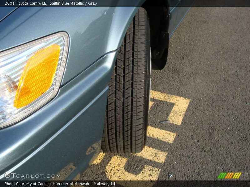 Sailfin Blue Metallic / Gray 2001 Toyota Camry LE