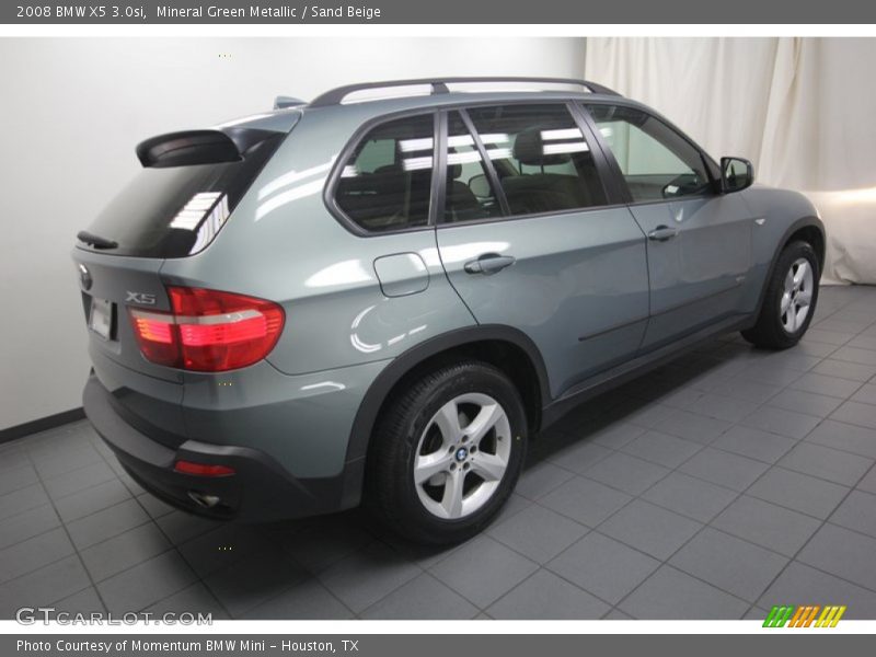 Mineral Green Metallic / Sand Beige 2008 BMW X5 3.0si