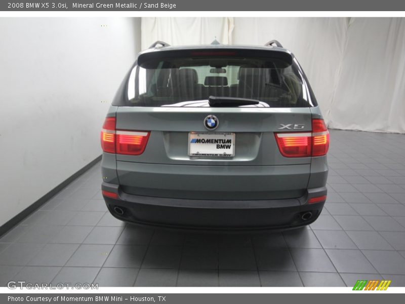 Mineral Green Metallic / Sand Beige 2008 BMW X5 3.0si