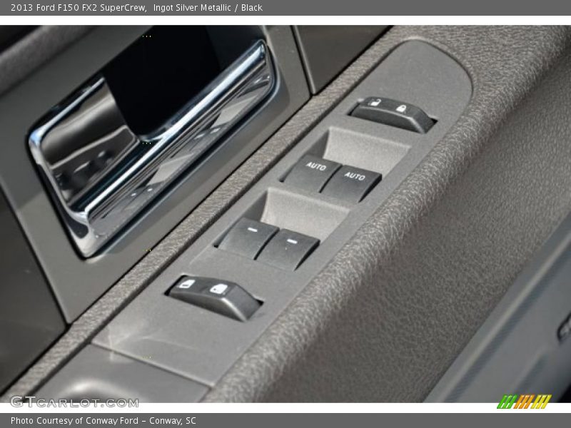 Ingot Silver Metallic / Black 2013 Ford F150 FX2 SuperCrew