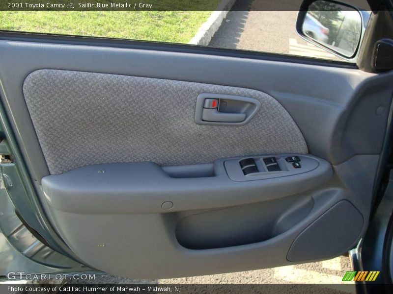 Sailfin Blue Metallic / Gray 2001 Toyota Camry LE