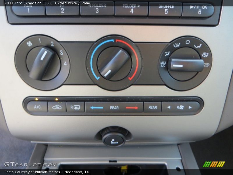 Oxford White / Stone 2011 Ford Expedition EL XL