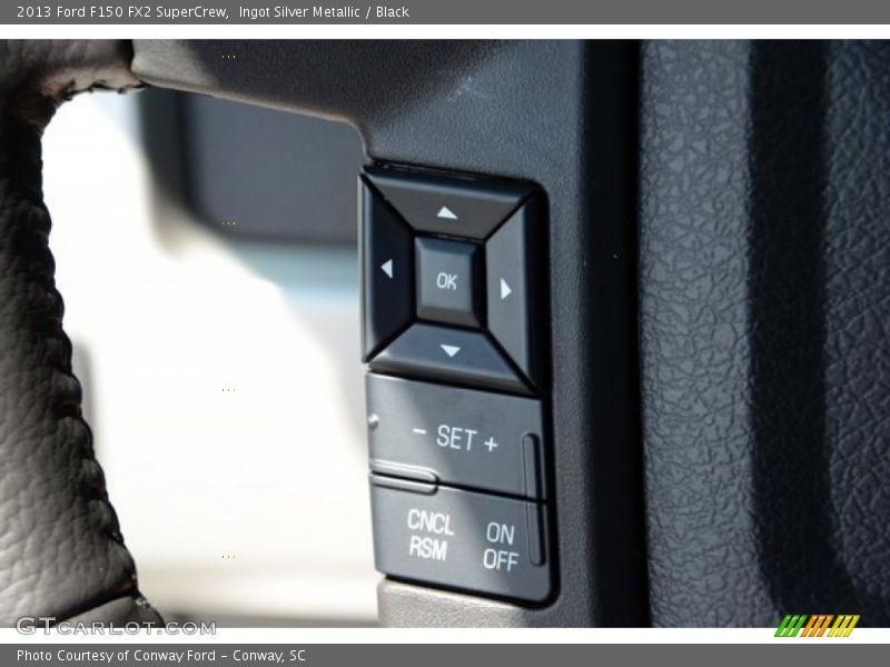 Ingot Silver Metallic / Black 2013 Ford F150 FX2 SuperCrew