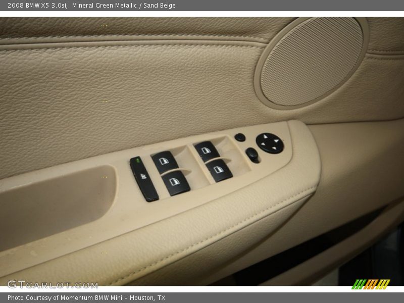 Mineral Green Metallic / Sand Beige 2008 BMW X5 3.0si