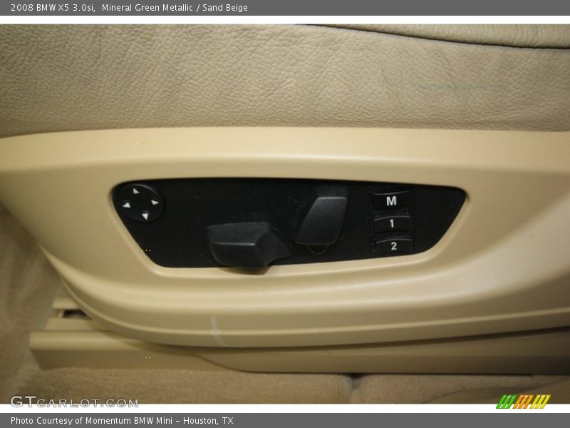 Mineral Green Metallic / Sand Beige 2008 BMW X5 3.0si
