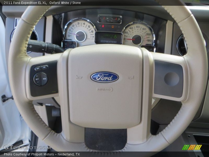 Oxford White / Stone 2011 Ford Expedition EL XL